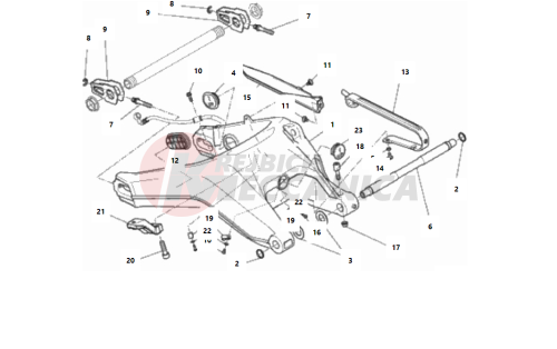 REAR SWINGING ARM