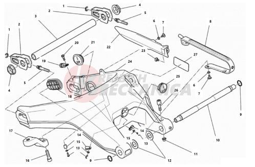 REAR SWINGING ARM