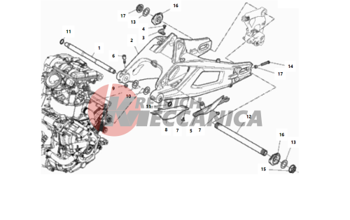 REAR SWINGING ARM