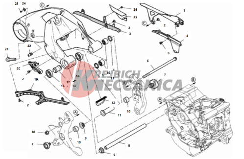 REAR SWINGING ARM