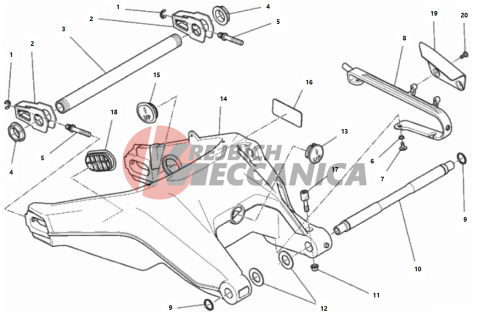 REAR SWINGING ARM