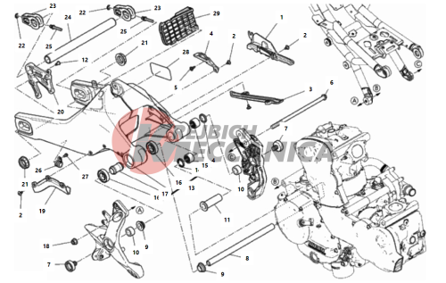 REAR SWINGING ARM