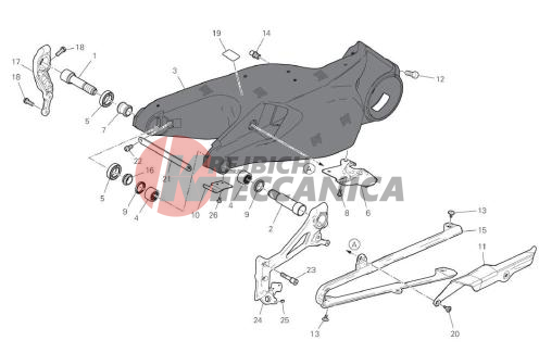 REAR SWINGING ARM