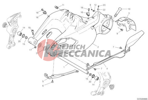 REAR SWINGING ARM