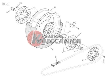 REAR WHEEL (DB5)