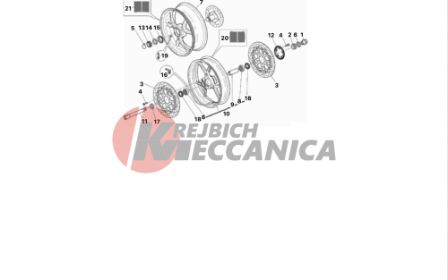 RUOTA ANTERIORE E POSTERIORE