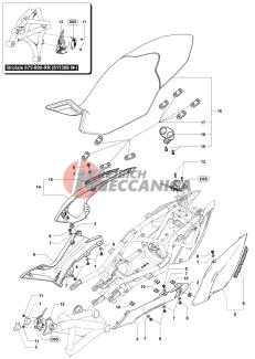 Rear Fairing Assembly Brutale 675