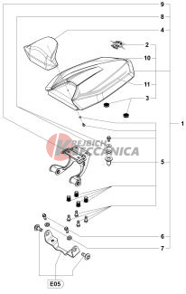Rear Fairing Cover F3 Rc