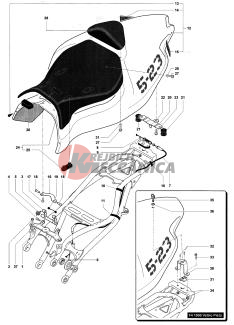 Rear Fairing Single Seat