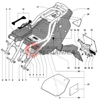 Rear Frame Single Seat