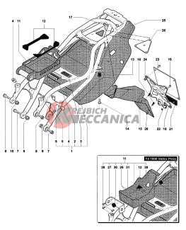 Rear Frame Single Seat