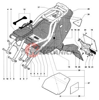 Rear Frame Single Seat