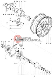Rear Wheel Assembly