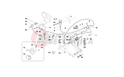 Rear brake