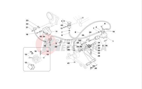 Rear brake