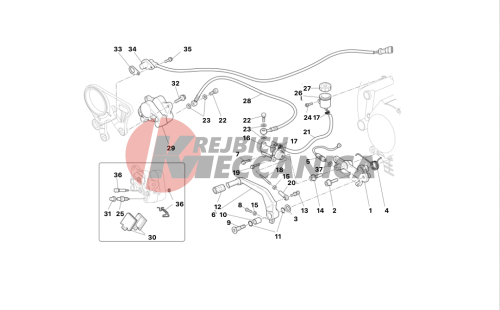 Rear brake