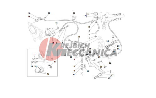 Rear brake