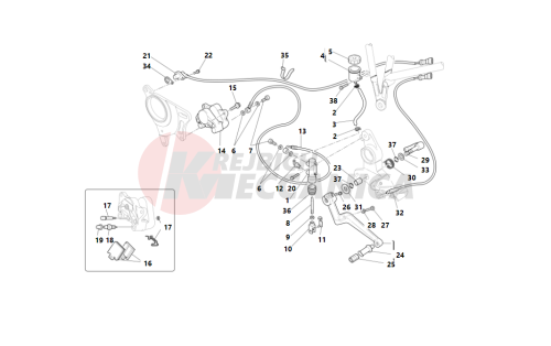 Rear brake