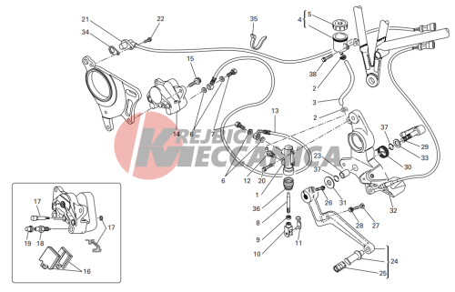 Rear brake