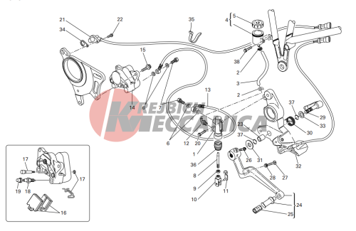 Rear brake