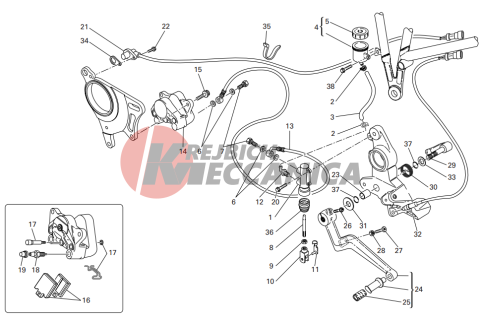 Rear brake