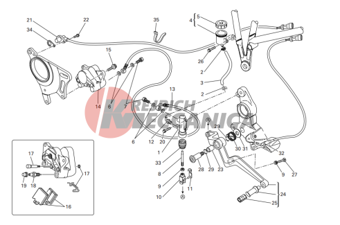 Rear brake