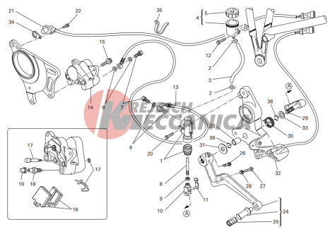 Rear brake