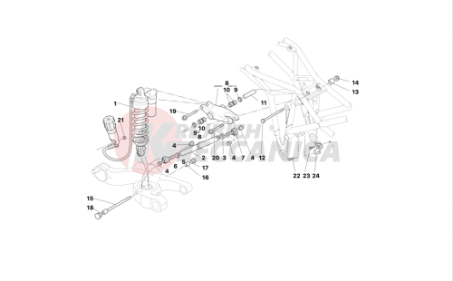 Rear suspension