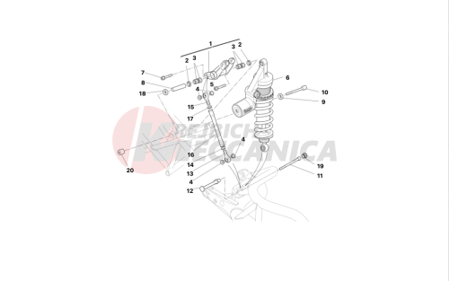 Rear suspension