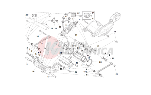 Rear suspension