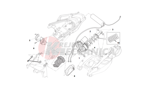 Rear suspension