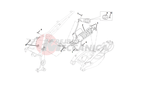 Rear suspension