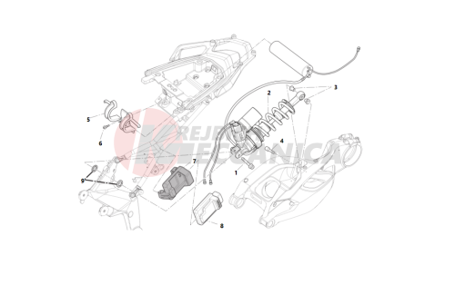 Rear suspension