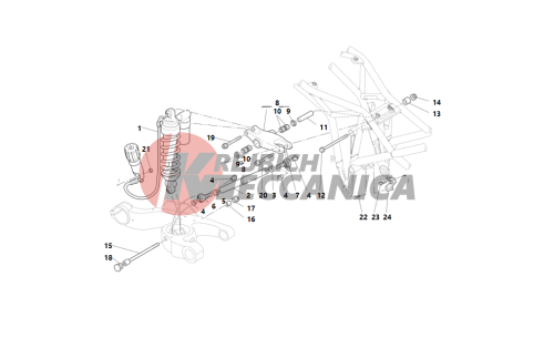 Rear suspension