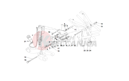 Rear suspension