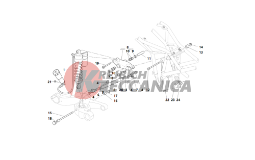 Rear suspension