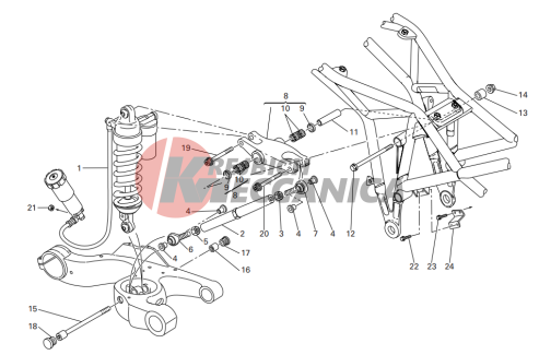 Rear suspension