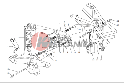 Rear suspension