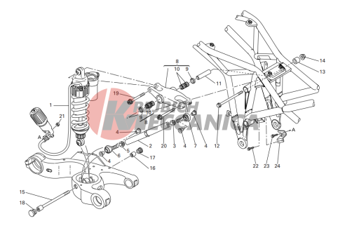 Rear suspension