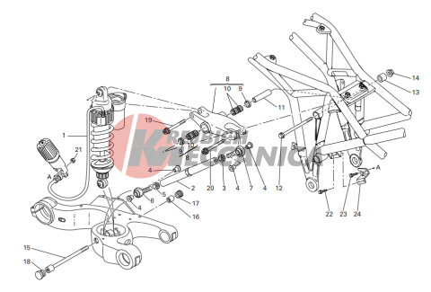 Rear suspension
