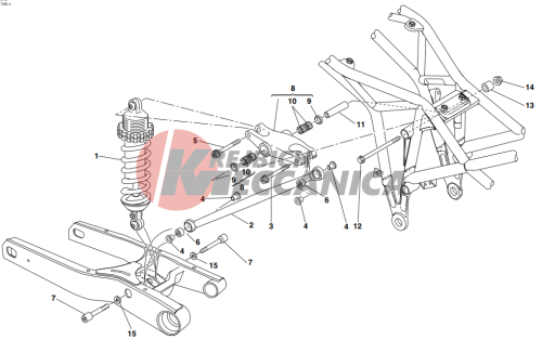 Rear suspension