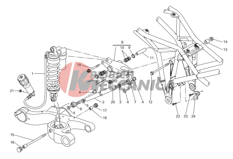 Rear suspension