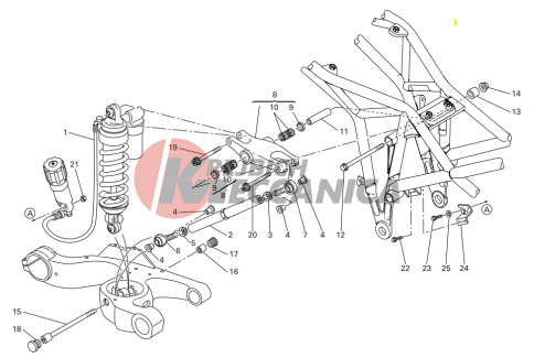 Rear suspension