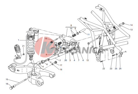 Rear suspension
