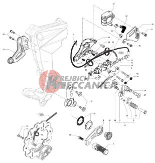 Right-hand Footrest Assembly