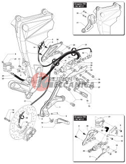 Right-hand Footrest Assembly