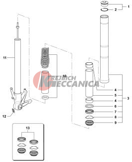 Right-hand Fork Brutale 675