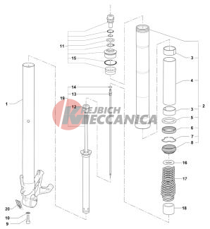 Right-hand Fork F3 675  F3 800  F