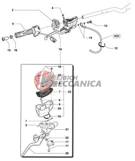 Right-hand Handlebar Assembly