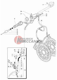 Right-hand Handlebar Assembly